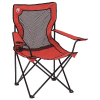 Coleman Broadband; Mesh Quad Chair - Red