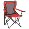 Coleman Broadband; Mesh Quad Chair - Red