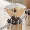 Foldable 304 Stainless Steel Camping Coffee Dripper