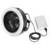 Rechargeable Camping Fan with Light