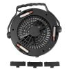Rechargeable Camping Fan with Light