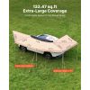 270 Degree Vehicle Awning with LED Lights, Driver Side