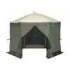 Pop Up Screen Canopy 6 Sided Canopy with Mesh Windows