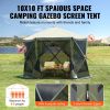 Pop Up Screen Canopy 6 Sided Canopy with Mesh Windows