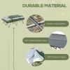 2-Person Folding Camping Cot Set with Sleeping Bag & Air Mattress