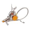 Portable Stainless Steel Camping Gas Stove with Fuel Hose & Carry Case