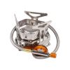 Portable Stainless Steel Camping Gas Stove with Fuel Hose & Carry Case