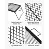 Heavy Duty Folding Campfire Grill, 24" Portable Camping Grill Grate, Sturdy Steel Mesh, Compact Equipment Over Fire Pit, with Legs and Handle